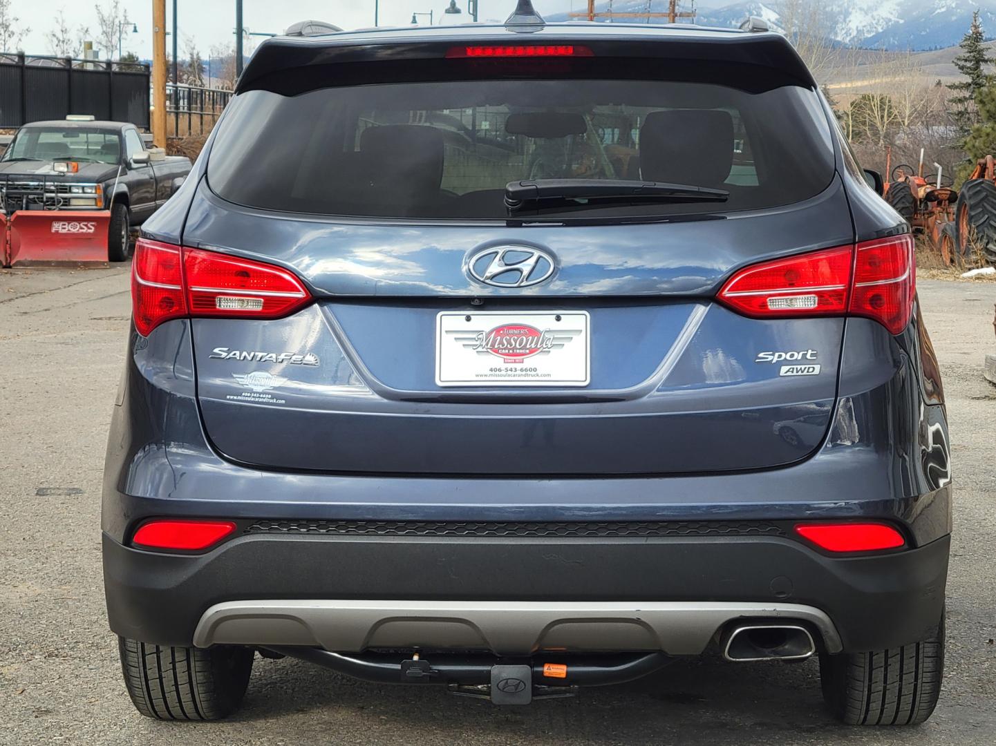 2016 Blue /Tan Hyundai Santa Fe Sport (5XYZUDLB6GG) with an 2.4L I4 engine, 6 Speed Automatic transmission, located at 450 N Russell, Missoula, MT, 59801, (406) 543-6600, 46.874496, -114.017433 - One Owner. Clean Carfax. Heated Seats. Towing. Air. Cruise. Tilt. Backup Camera. Power Windows and Locks. AM FM Bluetooth. - Photo#6